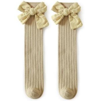 Nœuds papillon en coton 0-5 mois fille : chaussettes élégantes