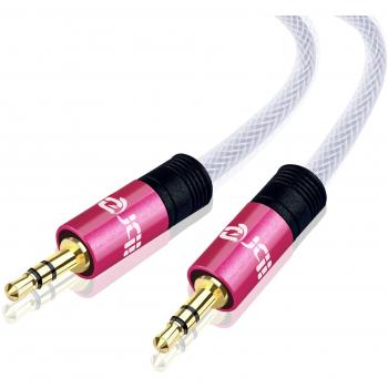 Câble Jack 3.5mm Audio Stéréo Mâle vers Mâle