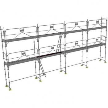 Echafaudage de Chantier 78m²