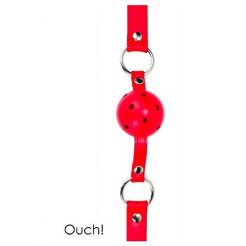 Ouch! Rote Mundknoten-Kugel