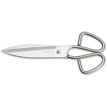 Tijeras de cocina profesionales Arcos Serie Ecopro con mango de acero inoxidable y cuchilla de 20 cm de largo, color pl