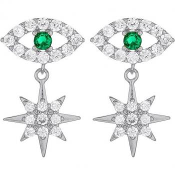 Boucles d'oreilles luxe pour femmes design étoile