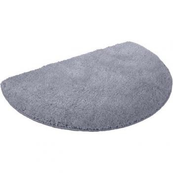 KiNZLER Badteppich „Chaozhou“ – 20 mm dick, halbrund, weicher Polyester, Uni‑Farbe, Set mit verschiedenen Formen