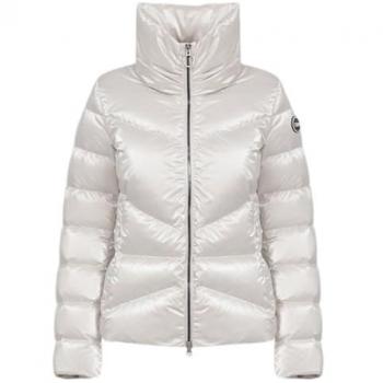 Colmar Winter Jackets Beige High Neck Puffer Coat Female S