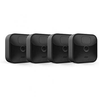 Système de 4 Caméras de sécurité BLINK Outdoor + Blink Sync Module 2