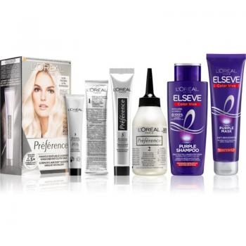 L’Oréal Paris Elseve Color-Vive Purple confezione regalo per capelli biondi