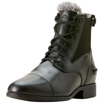 Ariat Reitstiefel „Kendall Back Zip“ – Schwarzes Winter‑Sherpa‑Modell