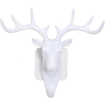 Wall-Mounted Elk Antler Organizer