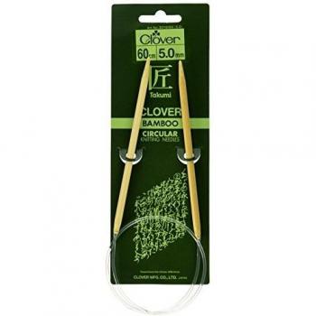 Clover 60cm 5mm Circular Knitting Tool – 5 Pieces