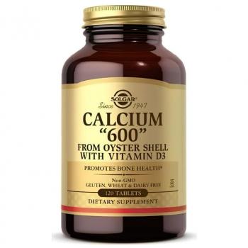 Calcium 600 mg + D3, 120 Tabletten (aus Austernschale)