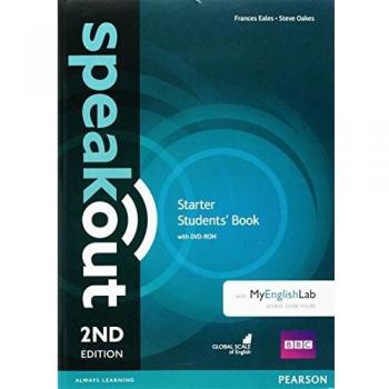 Speakout starter 2nd edition students' book with dvd-rom and myenglishlab access code pack