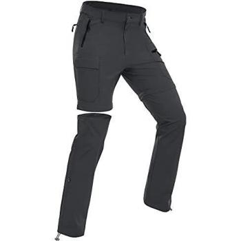 Wespornow Pantalon Randonnee Femme Ete Outdoor Trekking Pantalons Zip Off