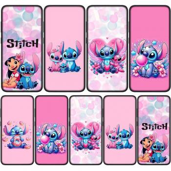Lilo Pink Fashion Stitch Anime Phone Case for Xiaomi Redmi Note 13