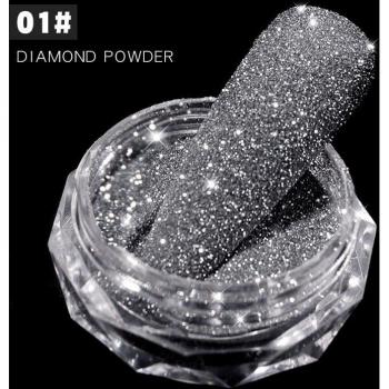 Poudre de Paillettes pour Ongles