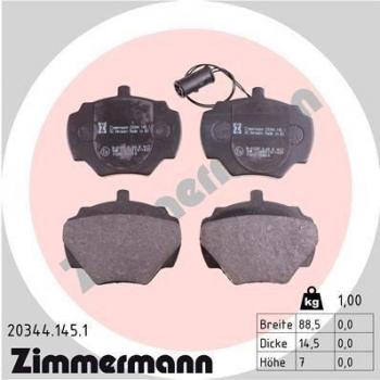 Zimmermann Kit Freni 20344-1451 Premium