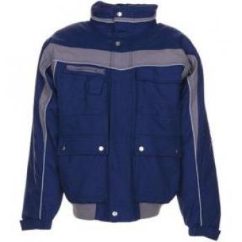 Planam Winterjacke Plaline Marine/Zink Größe M