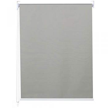 Estor enrollable 80x160cm gris opaco