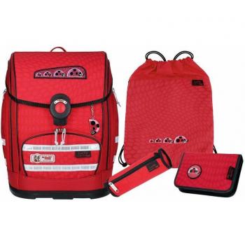 McNeill Ergo Explorer Lucky Schulranzen-Set 4in1