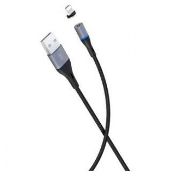 Cavo di ricarica magnetico 2A USB Lightning 1m