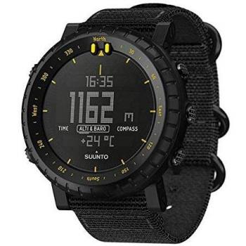 Suunto Core Explorer – Black/Yellow, Waterproof 3ATM, GPS & Compass