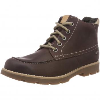 Clarks Comet Moon GTX, Botas de Niños, Marrón (Dark Brown)