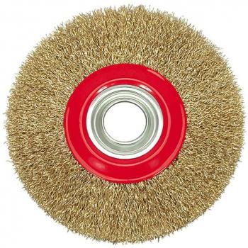 Brosse disque 150 mm Vorel ondulée