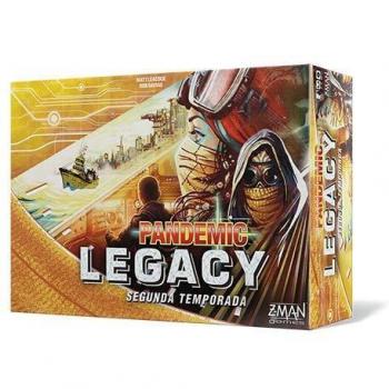 ASMODEE JUEGO DE MESA PANDEMIC LEGACY 2ª TEMPORADA (CAJA AMARILLA) PANDEMIC 8x37x27 Cms