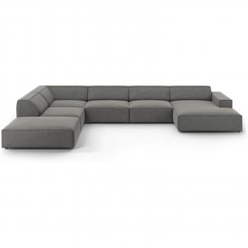 Micadoni Ecksofa Jodie, Panorama Komfort 7-Sitzer