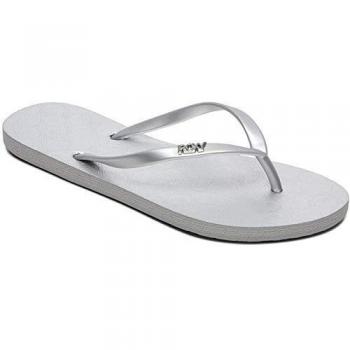 Chanclas Roxy Viva IV, Baño para Mujer, Gris, 41 EU