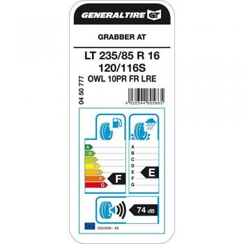 GENERAL TIRE 235/85 R16 120/116S