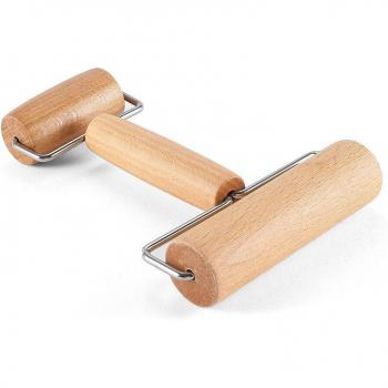 Massivholz Rollenstock für Keramik