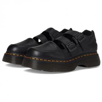 Ballerina Dr. Martens Buzz Donna Nero con Strass