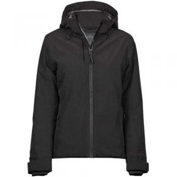 RainRunner Tee Jays Womens Jacket, Black, UK 16-18