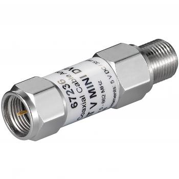 Wentronic F Plug to F Jack Amplifier