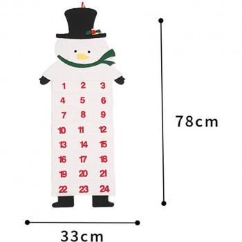 Felt Advent Calendar for Christmas