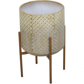 Vasi Curvati Oro Antico 53cm x 32cm