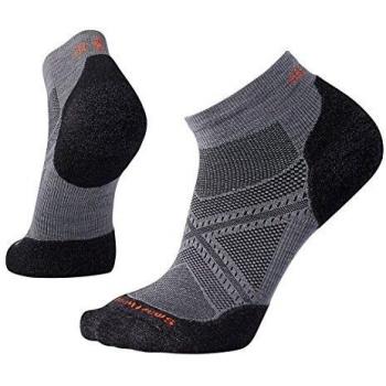 Smartwool Chaussettes PhD Run Light Elite Low Cut Homme, Graphite, M