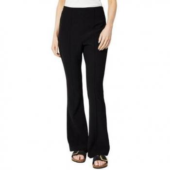 Ladies' 18 UK Black Detail Seam Trousers (30/31)