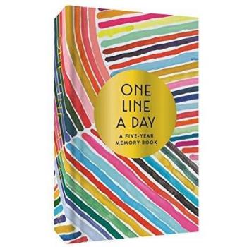 Kindah Khalidy Rainbow One Line A Day: A Five-Year Memory Book