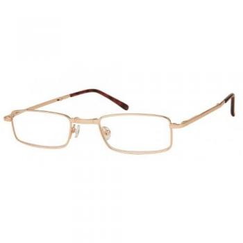 Montana Readers RF25 Men's Eyeglasses Gold +1.00 (Frame Only)