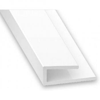 Perfil Acabamento 3,5mm Branco PVC
