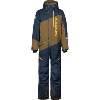 Tuta Motoslitta Scott DS Shell Dryo 2023 Blu Marrone S