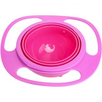 Gyro Bowl with Anti-Spill Design for Babies