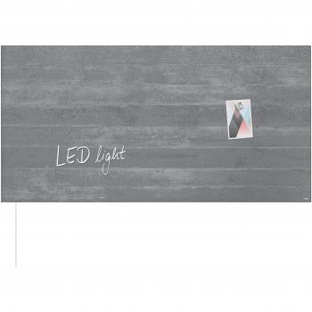 Tableau en verre magnétique Artverum LED 91 x 46 cm