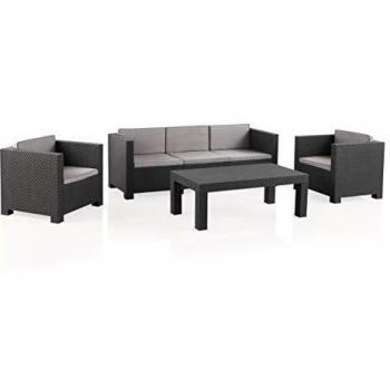 Completo Salotto “Giardino Chic” 2 Poltrone, Divano 3 Posi