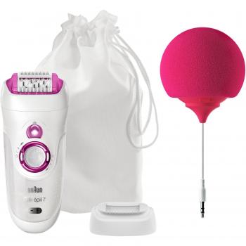 Braun Silk‑Épil 7 7‑527 – Langanhaltende Haarentfernung, Musik‑Edition mit Lautsprechersystem