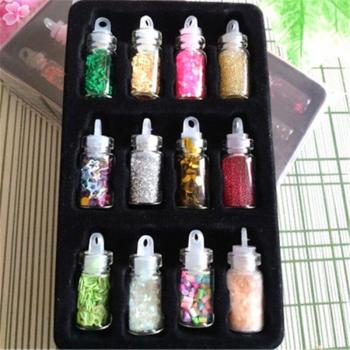 12pcs Sequin Filler Fluffy Slime Toys for Children