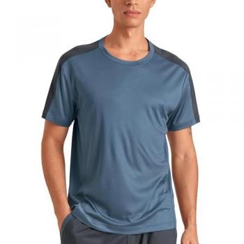 CALIDA Kurzarmshirt DSW Cooling für Herren, Blau, L