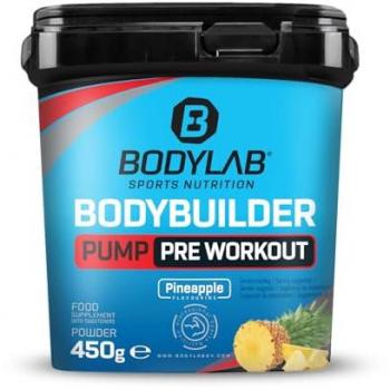 Bodybuilder Pump Pre‑Workout – 450 g – Ananas – Muskelaufbau‑Formula