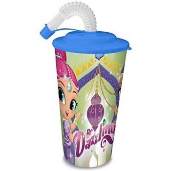 Vaso con Caña Shimmer And Shine